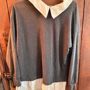 HYFVE Charcoal and Ivory Top